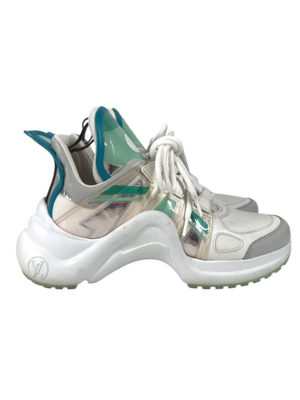 Louis Vuitton Sneakers Akrite Leather White - Picture 4 of 9